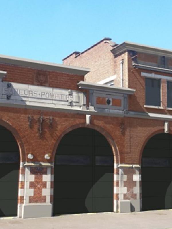 COMINES - TRANSFORMATION DE LA CASERNE DE POMPIERS EN LOGEMENTS